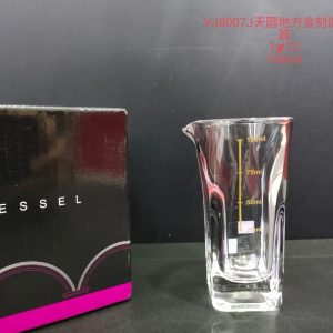 天圆地方金刻度分酒器vj8007