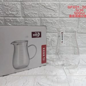 青苹果高硼硅分酒器GPX01-500T