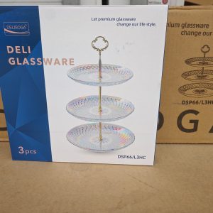 青苹果三层果盘DSP66/L3C