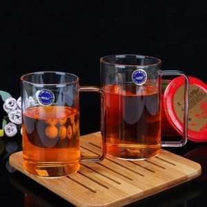 直筒透明小把杯S1062